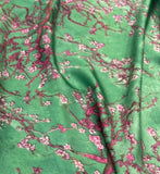 Silk design 71  حرير  مشجر floral