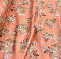 Cotton Amoudi Satin 63 قطن عمودي florals Design