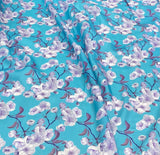 Cotton Viscose Blend 2 قطن فيسكوس بلند Floral Design