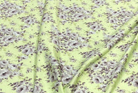 Silk   حرير مشجر Florals design 42