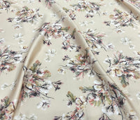 Silk   حرير مشجر Florals design 45