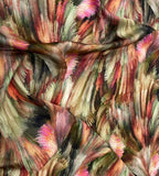 Silk حرير مشجر brush strokes design 08