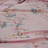 Silk   حرير مشجر Multicolorfloral design 05