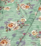 Cotton Liberty Zari  قطن لبيرتي زري florals Design 22