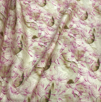 Cotton Amoudi Satin 84 قطن عمودي ساتن Floral Design