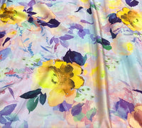 Silk design 75 حرير  مشجر floral