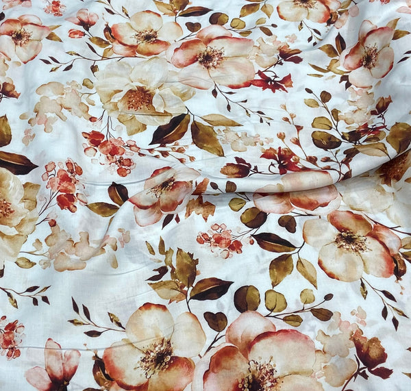 Cotton Viscose 20 قطن فيسكوس Florals designs