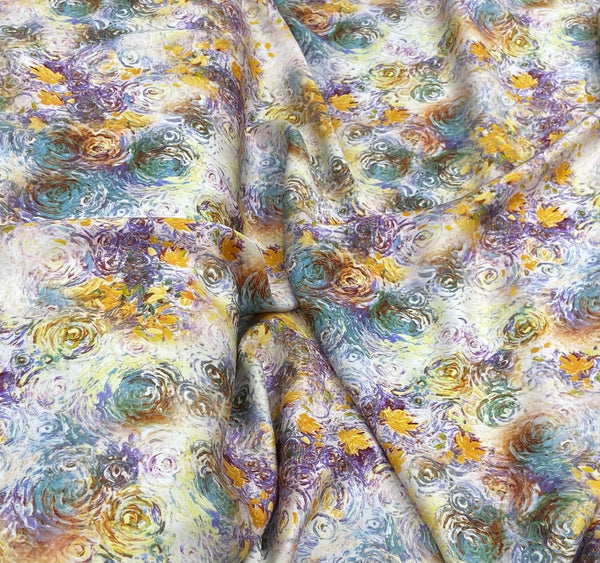 Cotton Viscos قطن فيسكوس Florals designs 17