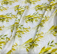 Silk Jacquard design 61 حرير  جكارد مشجر Leaves