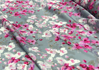 Silk   حرير مشجر florals design 29