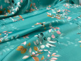 Silk Satin Eros design 61 حرير  ساتين floral