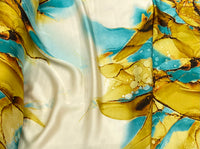 Silk design 62 حرير  مشجر Abstract