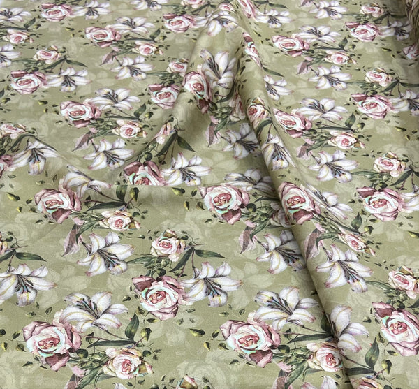 Cotton Amoudi قطن عمودي floral Design 36