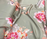 Silk design 64 حرير  مشجر Floral