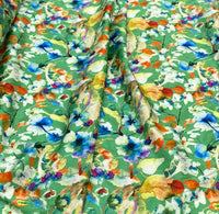 Silk Jacquard design 66 حرير  جكارد مشجر Florals