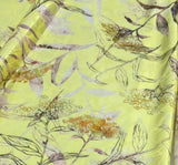 Silk Jacquard design 91 حرير  جكارد مشجر Florals