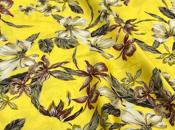 Cotton Viscose 24 قطن فيسكوس Florals designs