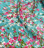 Silk jacquard جكارد حرير مشجر florals design 34