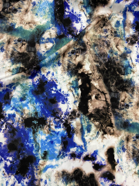 Silk   حرير مشجر Abstract design 01