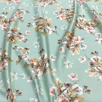 Silk   حرير مشجر Florals design 45