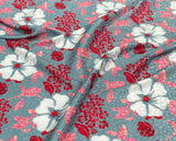 Silk Jacquard design 57 حرير  جكارد مشجر Florals