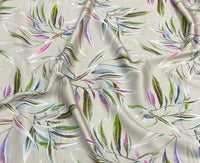 Silk design 88 حرير  مشجر Leaves