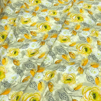 Silk matt design 60 حرير  مطفي floral