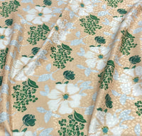 Silk Jacquard design 57 حرير  جكارد مشجر Florals