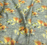 Cotton Amoudi Satin 81 قطن عمودي ساتن Floral Design