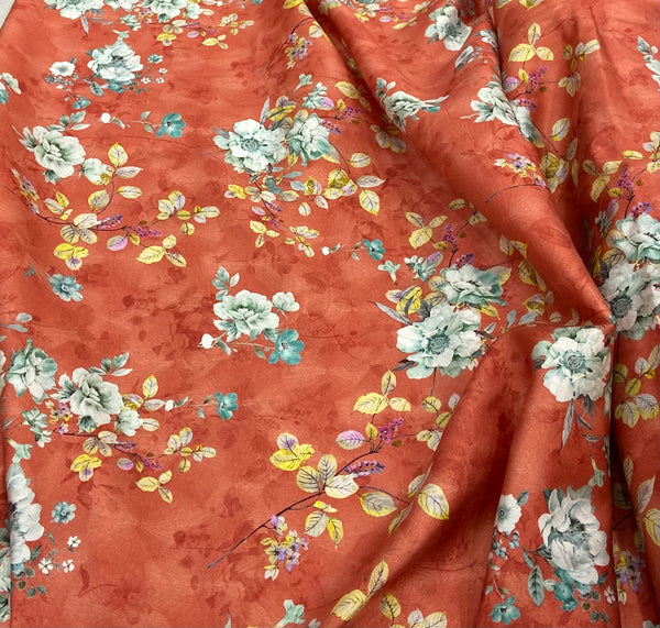 Cotton Amoudi 72 قطن عمودي Floral Design