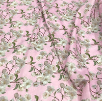 Cotton Viscose Blend 2 قطن فيسكوس بلند Floral Design