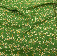 Cotton Liberty Zari قطن لبيرتي Leaves Design 11