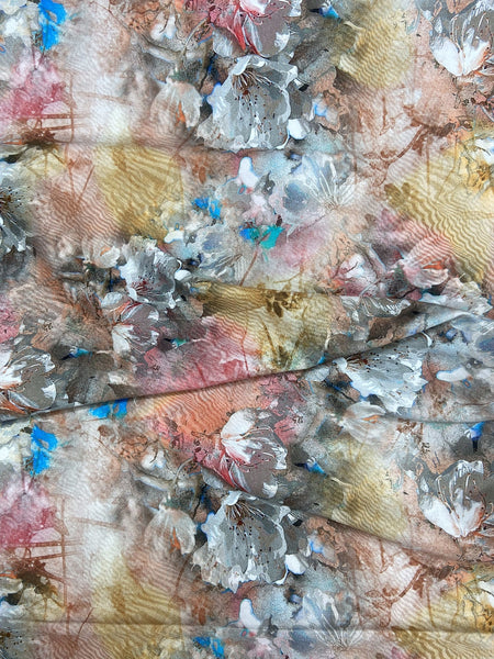 Cotton Amoudi   قطن عمودي  Multicolor Abstract design 02