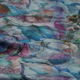 Silk Printed   حرير مشجر  abstract design 15