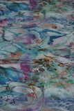Silk Printed   حرير مشجر  abstract design 15