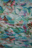 Silk Printed   حرير مشجر  abstract design 15