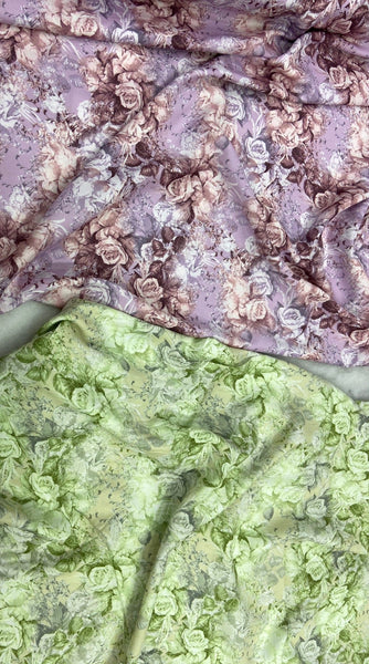 Silk Printed   حرير مشجر  matte 02